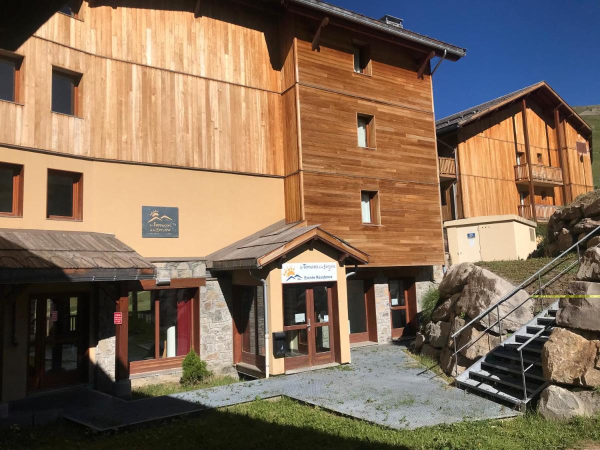 T2 Skis Aux Pieds Les Terrasses De La Bergerie 오르시에레 외부 사진